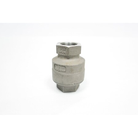 Durabla Stainless Threaded 34In Npt Check Valve SCV